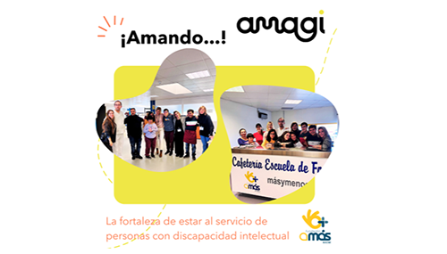 Amagi trabaja con la Fundación Amás
